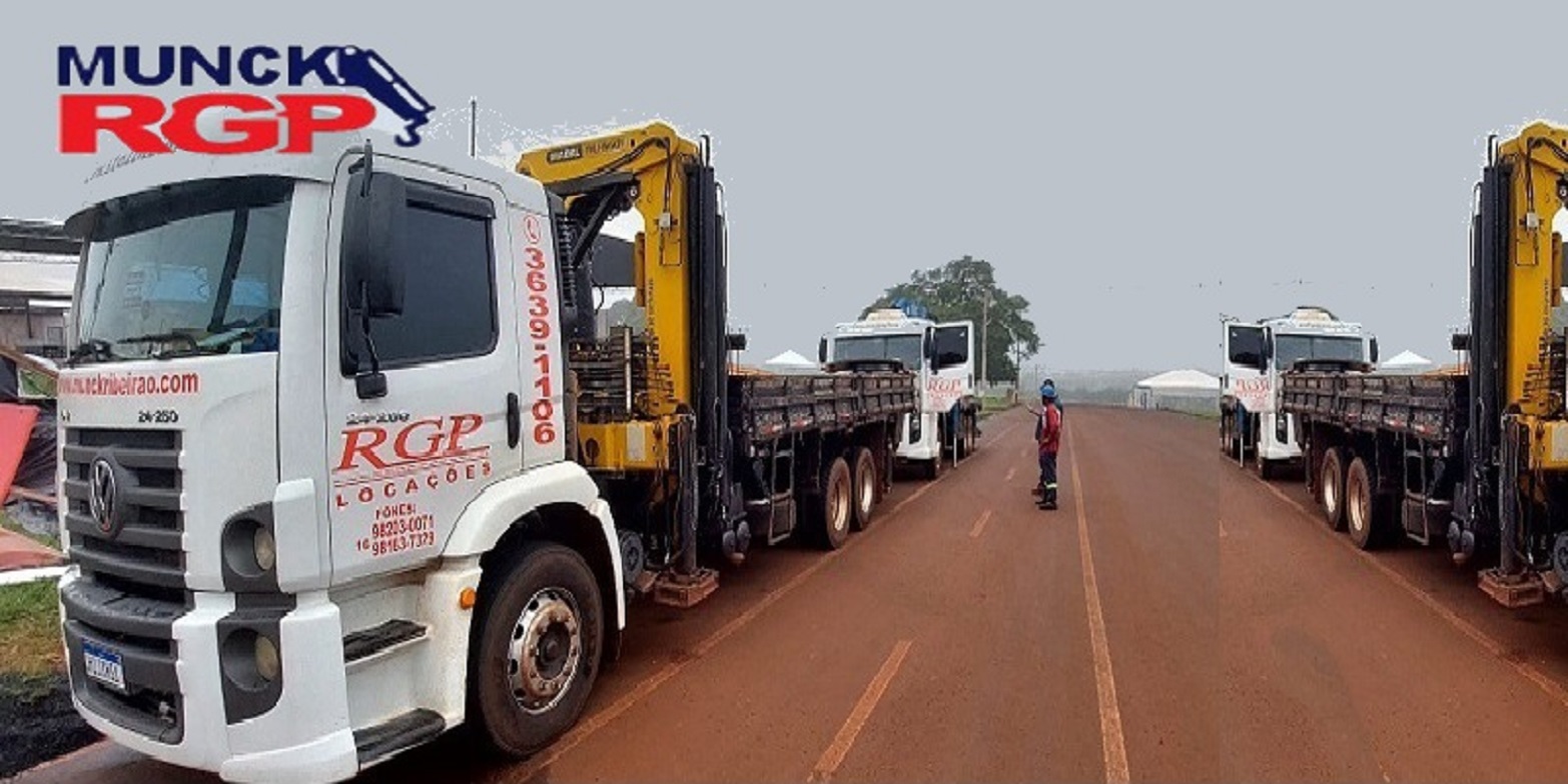 Caminhão Munck em Ribeirão Preto